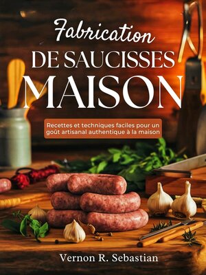 cover image of Fabrication de saucisses maison